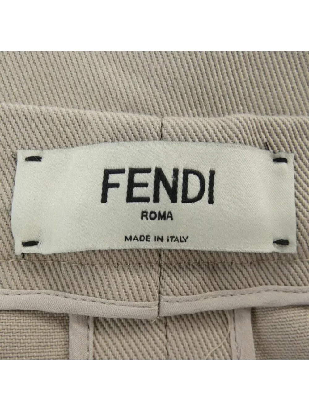 Fendi O2w Pants Beige - Picture 4 of 5